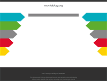Tablet Screenshot of movieblog.org
